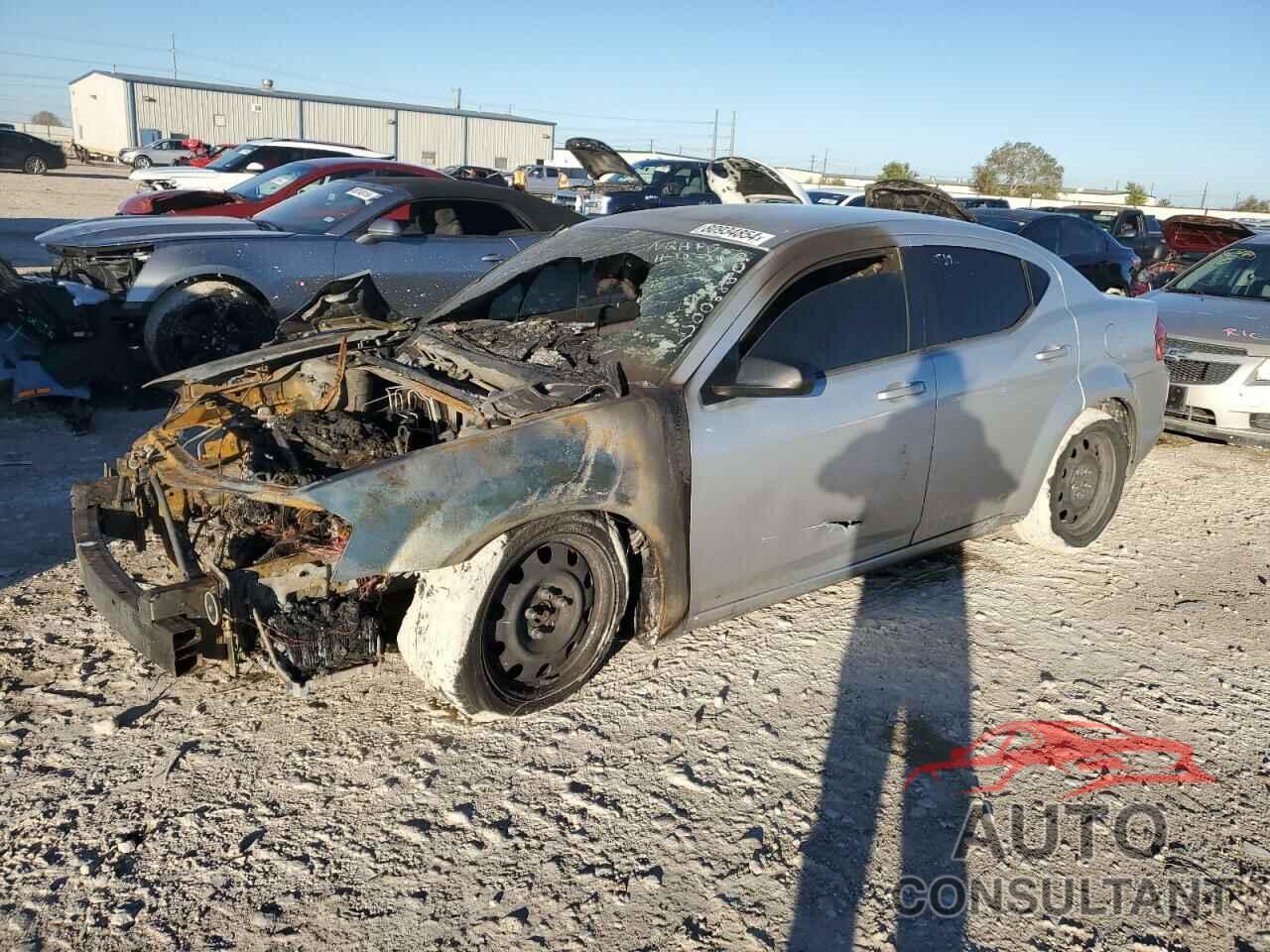 DODGE AVENGER 2012 - 1C3CDZAB8CN128567