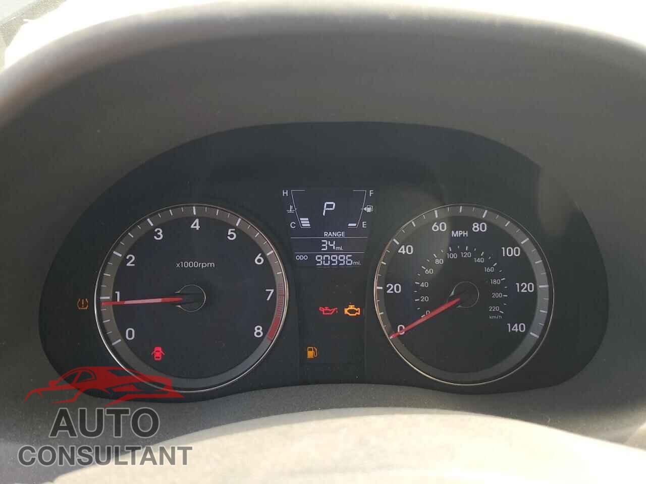 HYUNDAI ACCENT 2012 - KMHCU5AE9CU040644
