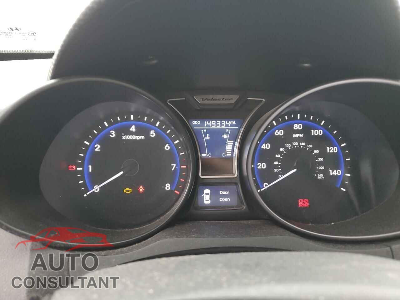 HYUNDAI VELOSTER 2014 - KMHTC6AE5EU210025