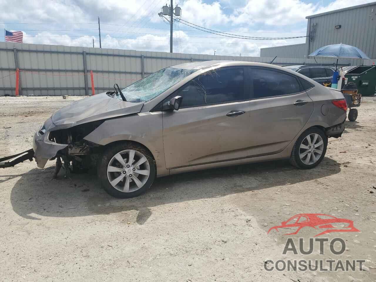 HYUNDAI ACCENT 2013 - KMHCU4AE8DU316677