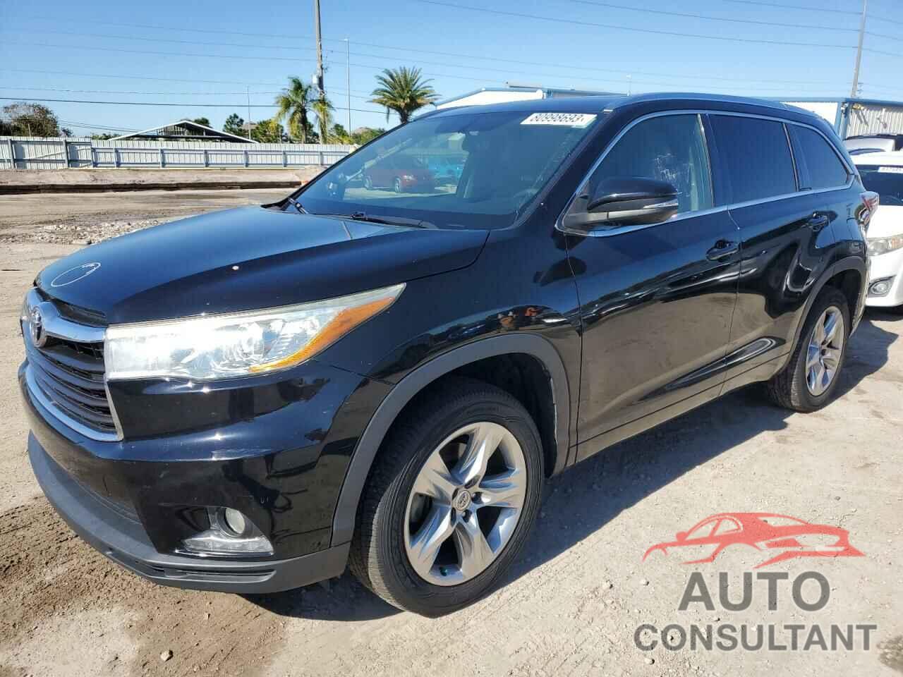TOYOTA HIGHLANDER 2015 - 5TDYKRFH2FS039614