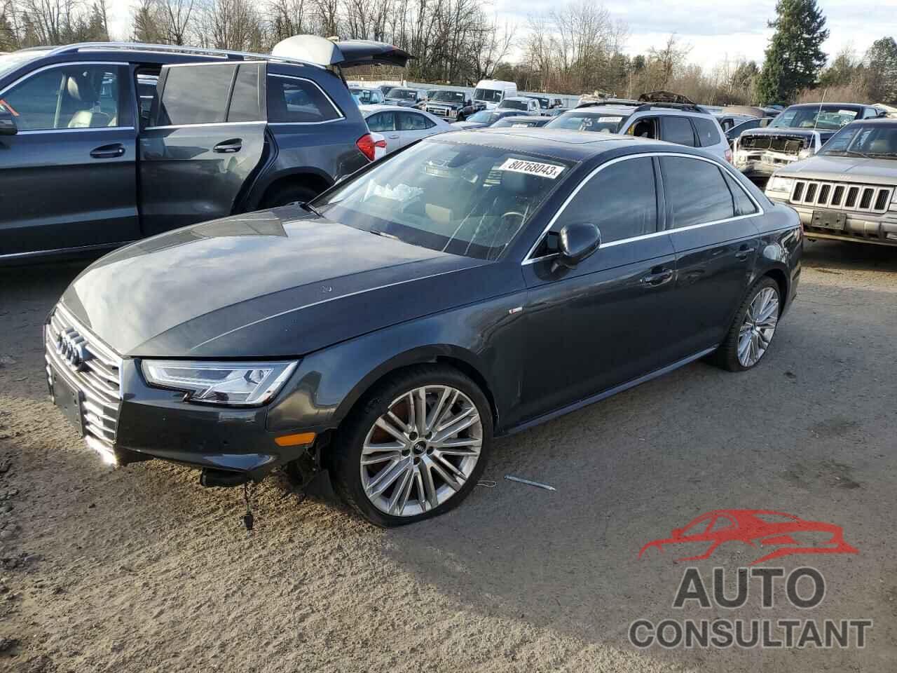 AUDI A4 2017 - WAUENAF40HN054496