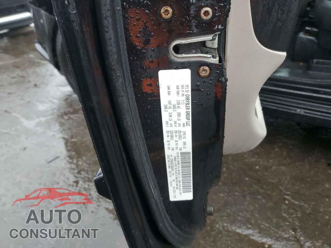 DODGE CARAVAN 2011 - 2D4RN3DG7BR628411