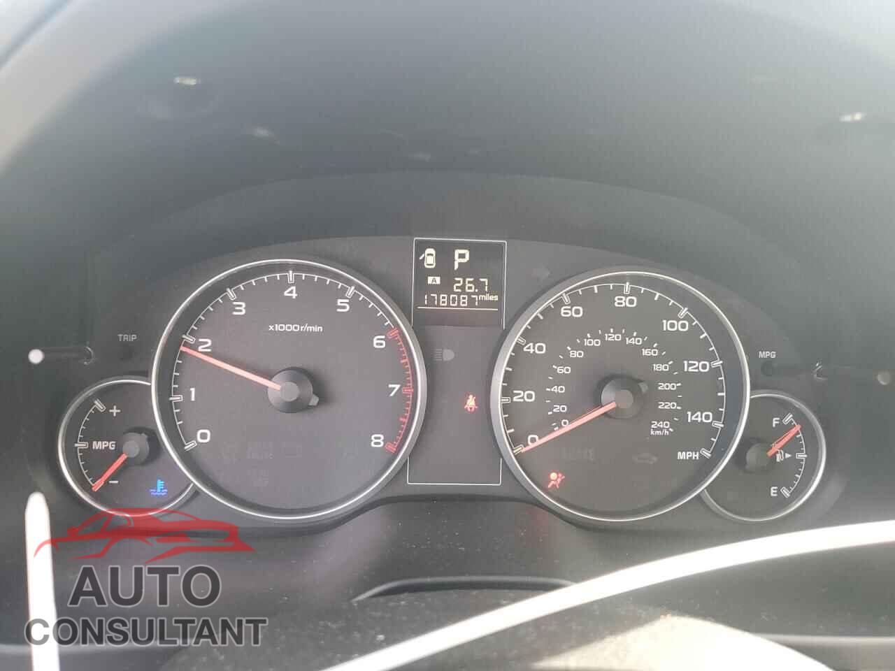 SUBARU OUTBACK 2013 - 4S4BRBCC5D3297511