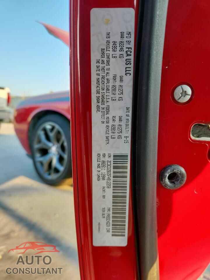 DODGE CHALLENGER 2015 - 2C3CDZBG5FH912258