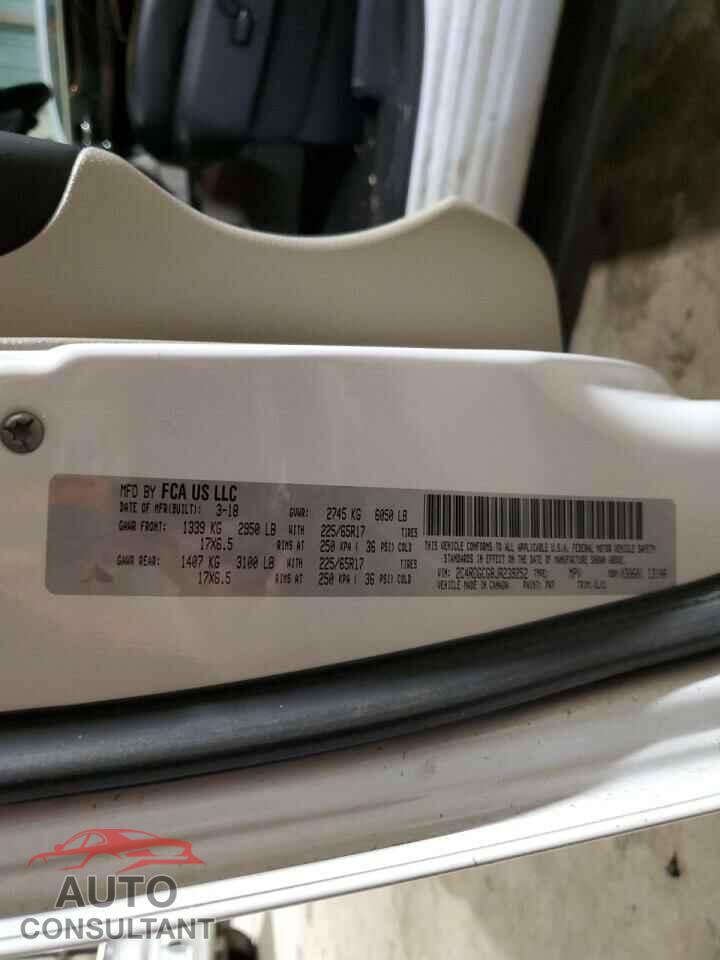 DODGE CARAVAN 2018 - 2C4RDGCG8JR239252