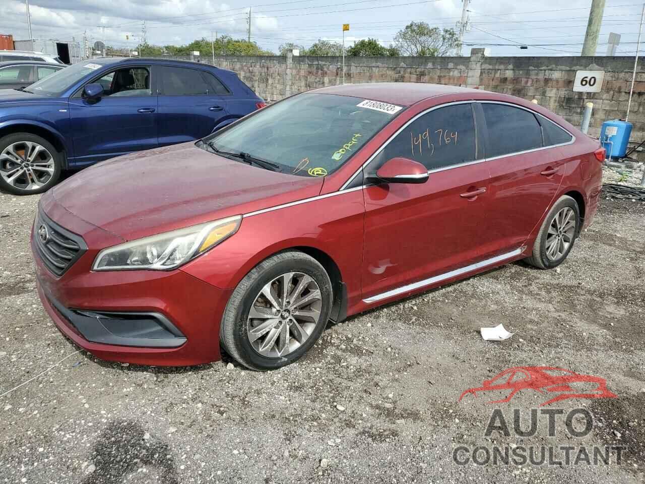 HYUNDAI SONATA 2015 - 5NPE34AF3FH242459