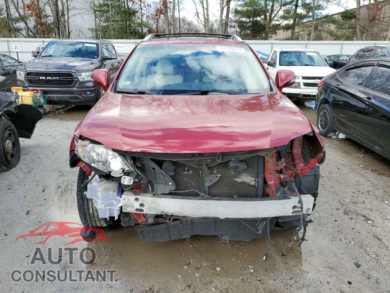 LEXUS RX350 2010 - 2T2BK1BA9AC066631
