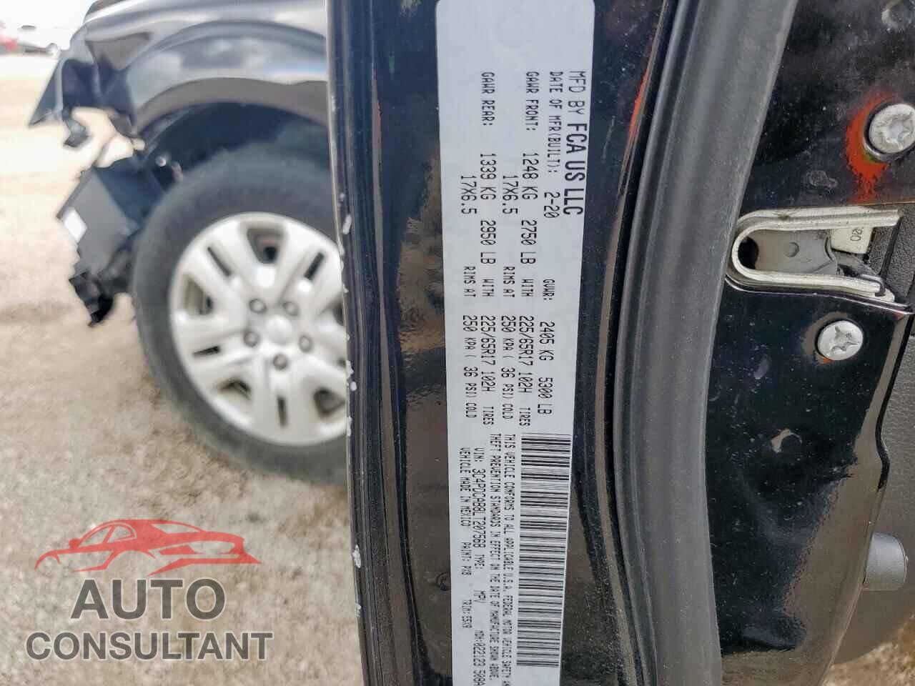 DODGE JOURNEY 2020 - 3C4PDCAB8LT207568