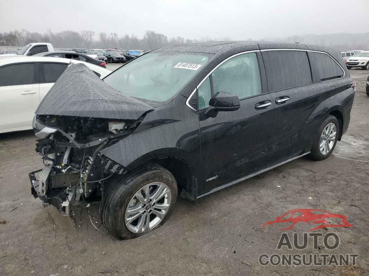 TOYOTA SIENNA 2021 - 5TDXSKFC6MS015126