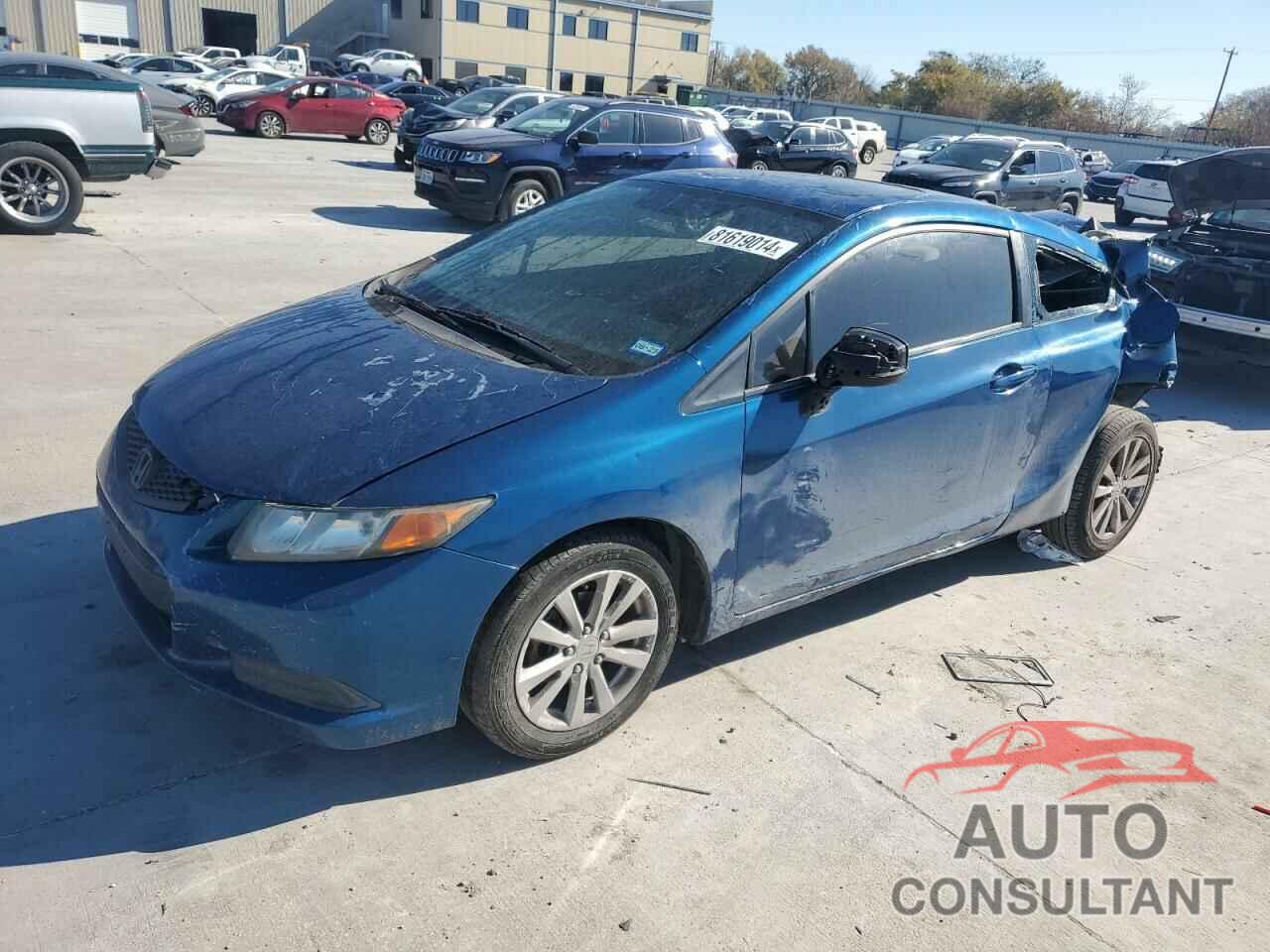 HONDA CIVIC 2012 - 2HGFG3B86CH528279