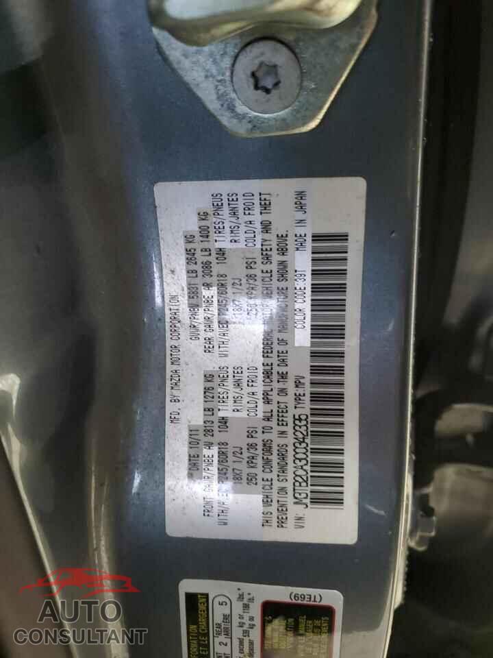 MAZDA CX-9 2012 - JM3TB2CA3C0342335