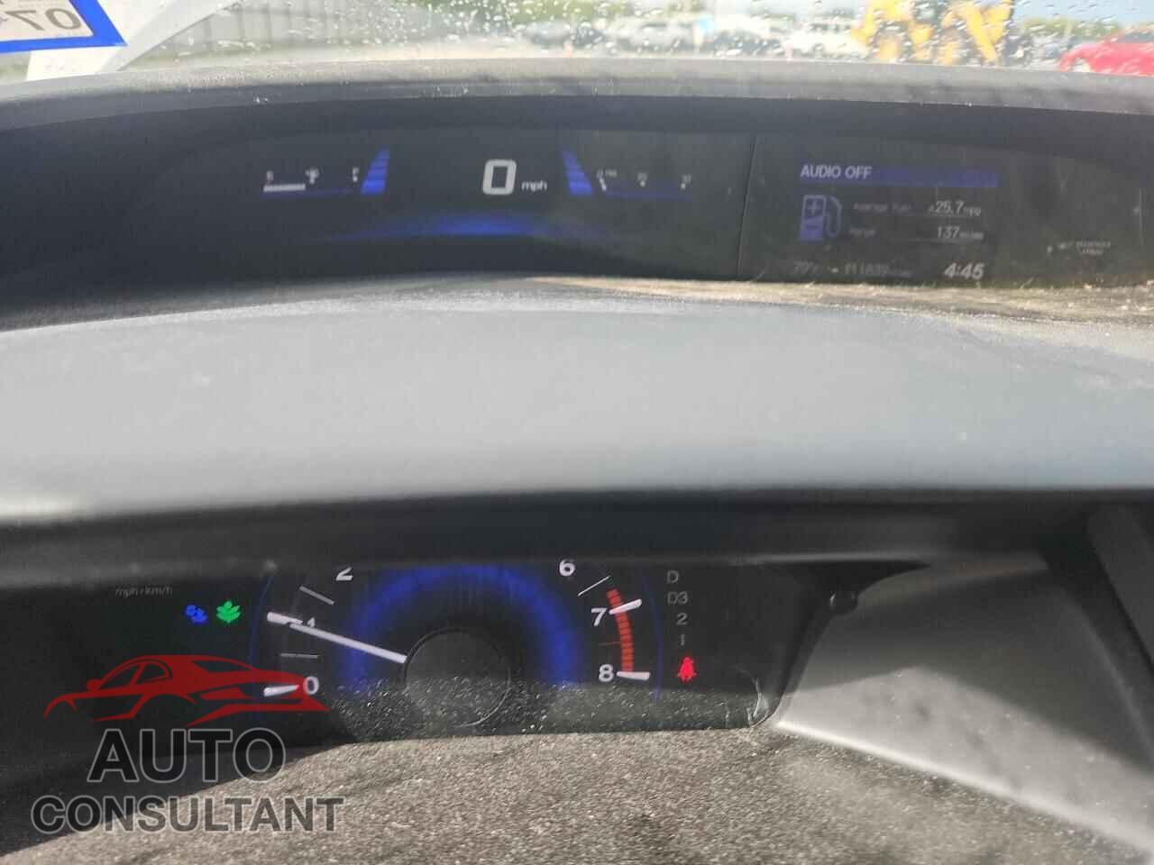 HONDA CIVIC 2013 - 19XFB2F52DE014384
