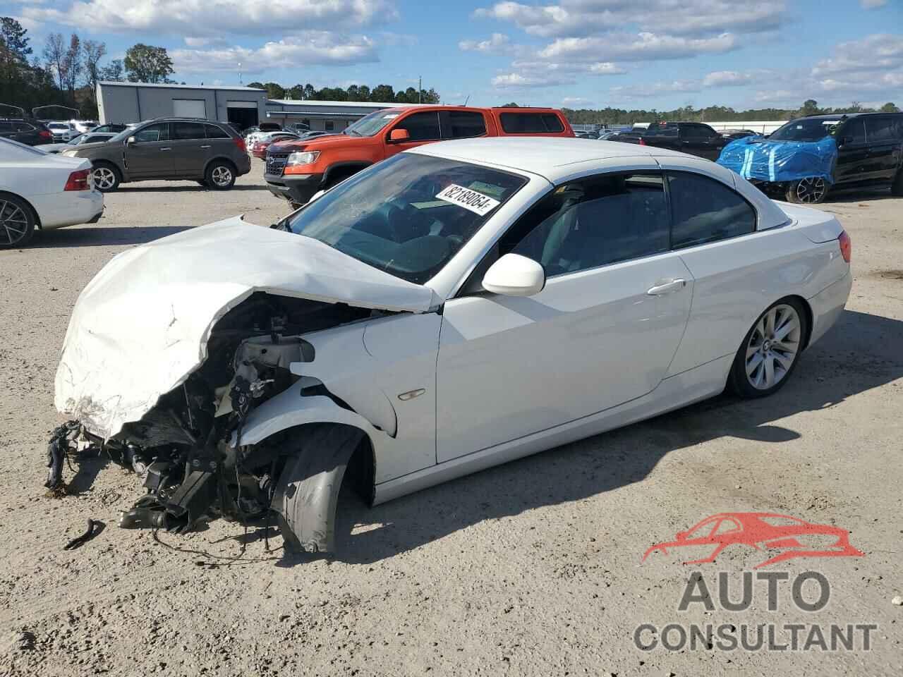 BMW 3 SERIES 2012 - WBADW3C51CE822495