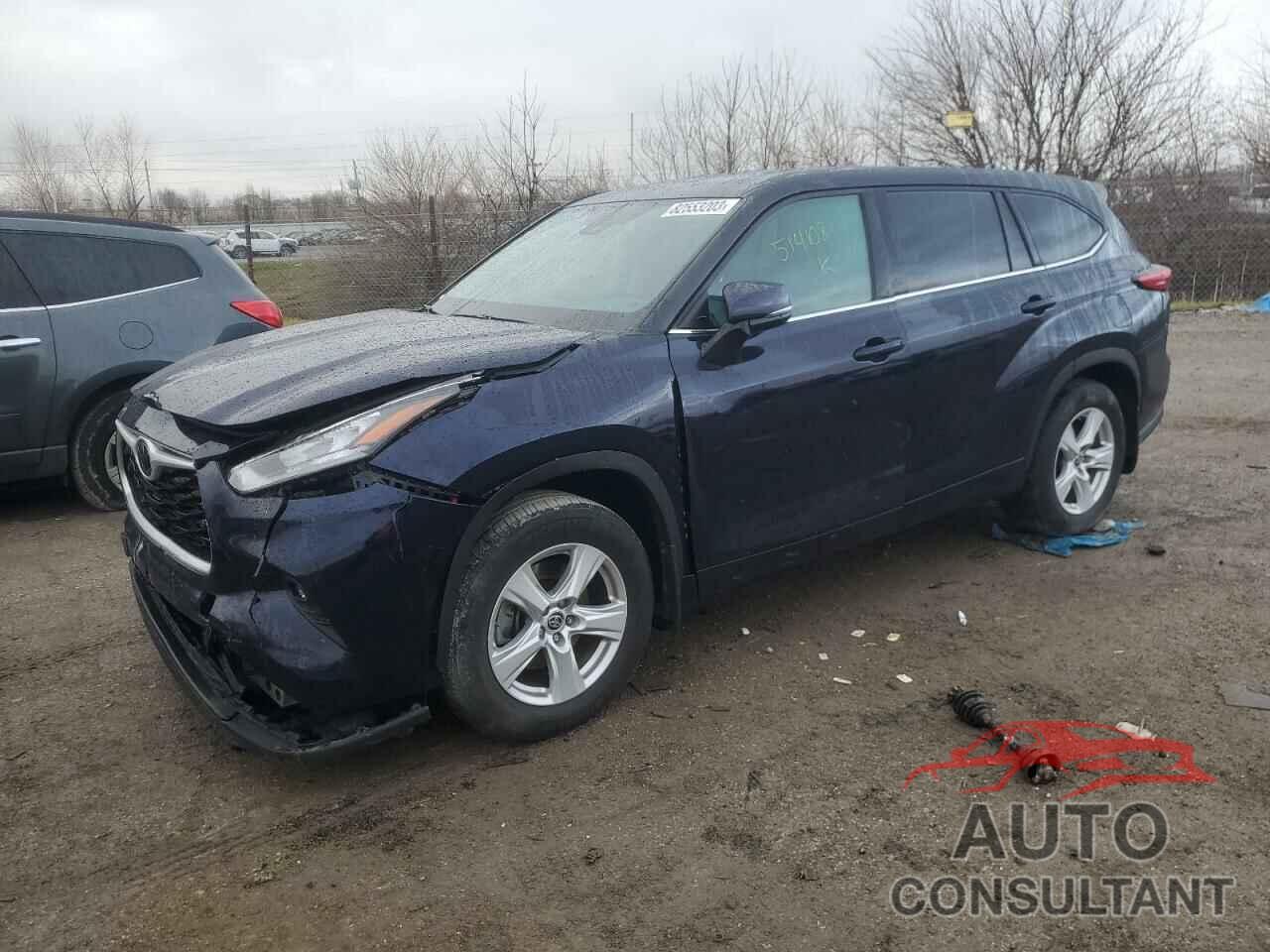 TOYOTA HIGHLANDER 2020 - 5TDBZRBH3LS514108