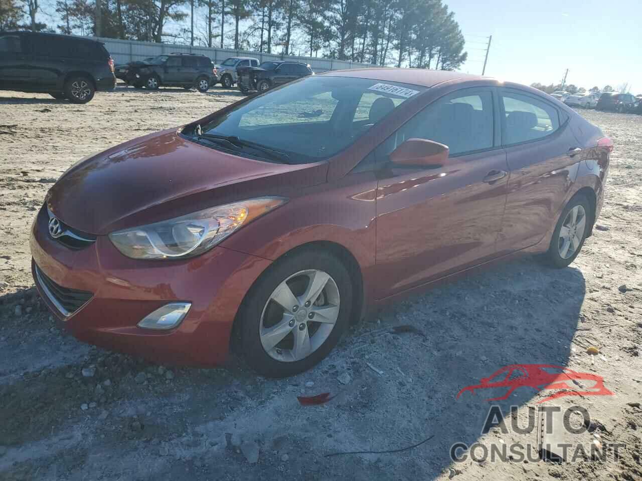 HYUNDAI ELANTRA 2012 - KMHDH4AE7CU262330