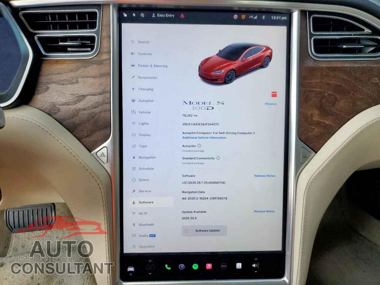 TESLA MODEL S 2018 - 5YJSA1E28JF244570