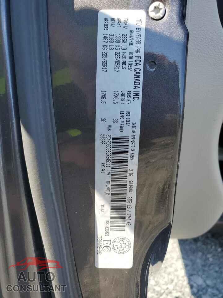 DODGE CARAVAN 2016 - 2C4RDGDG6GR345111