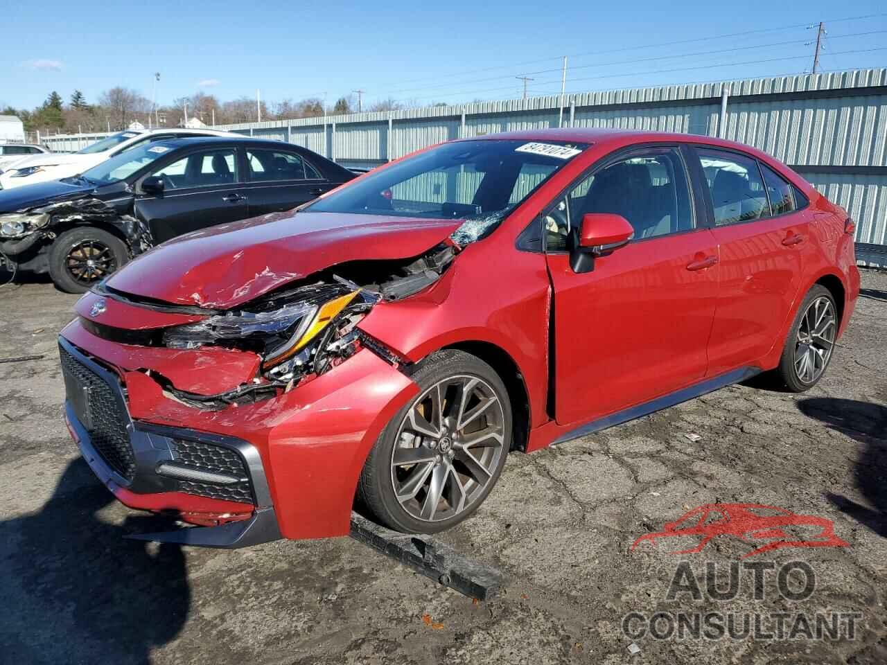 TOYOTA COROLLA 2021 - JTDS4MCE8MJ062354