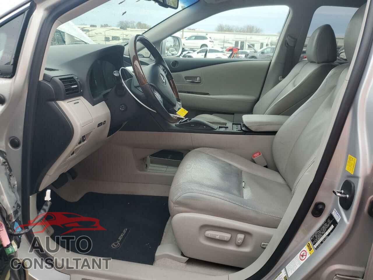 LEXUS RX350 2011 - 2T2BK1BA5BC105720