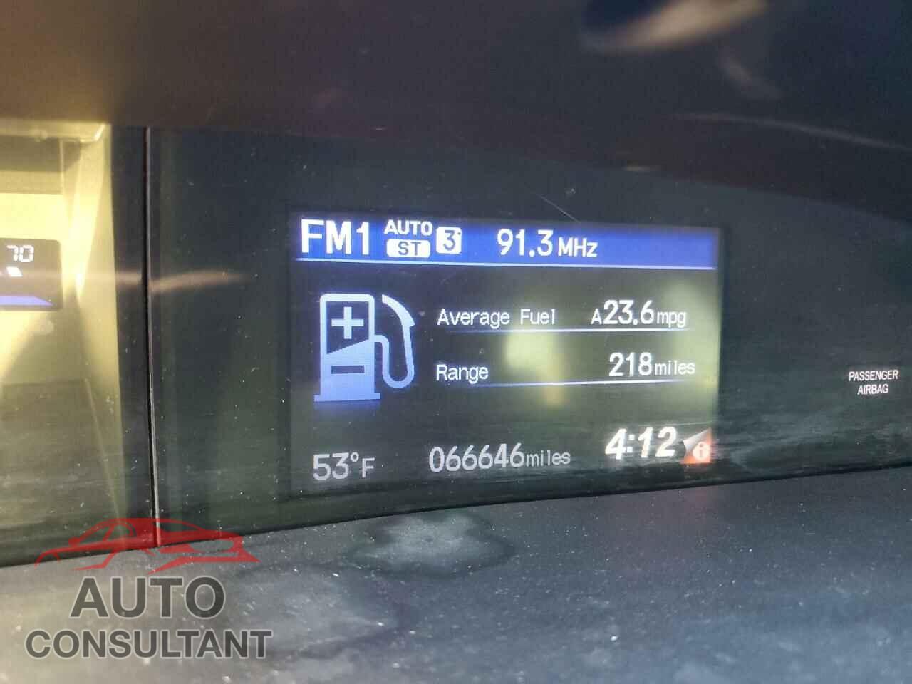 HONDA CIVIC 2013 - 2HGFB2F53DH539220
