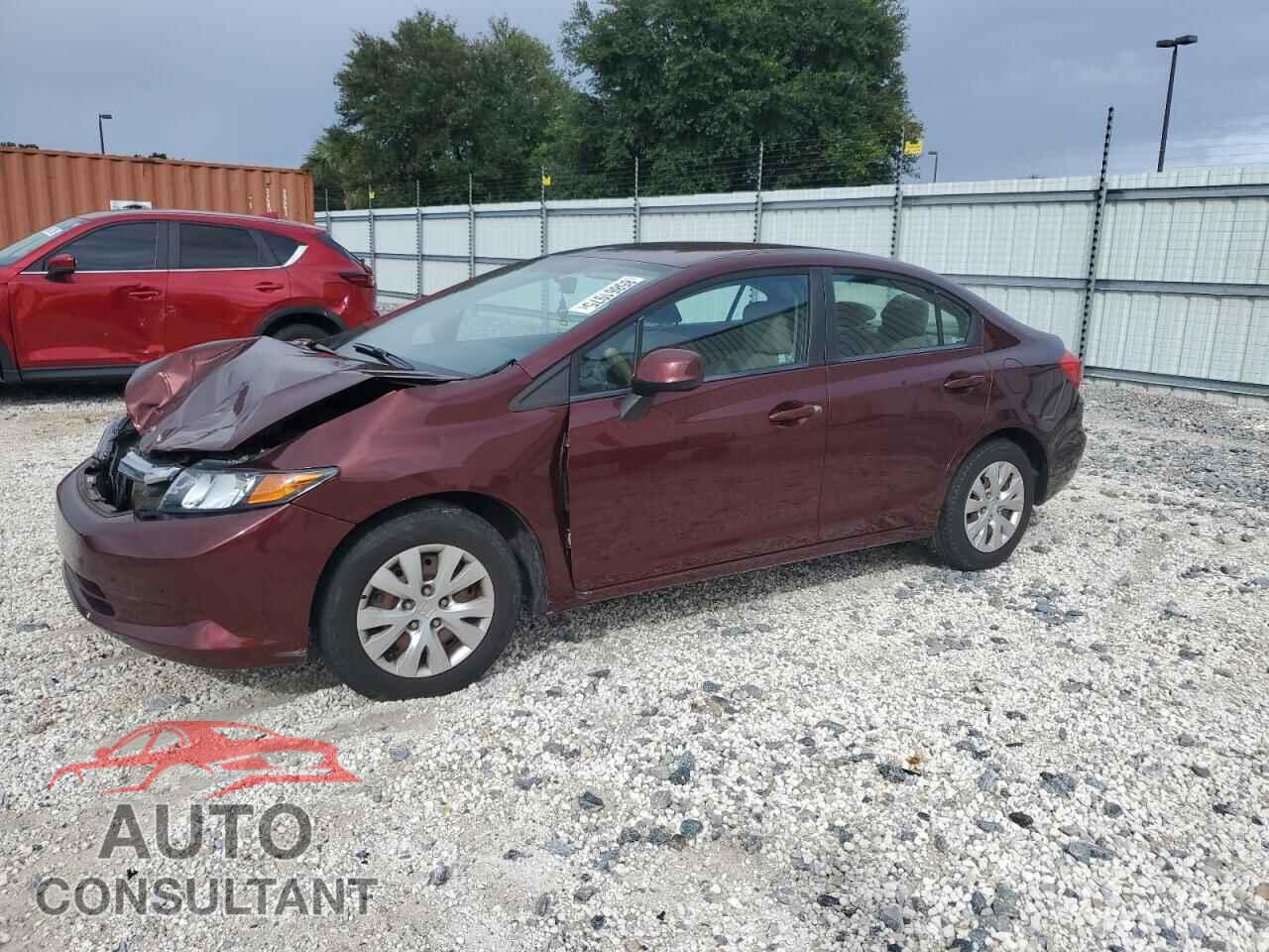 HONDA CIVIC 2012 - 19XFB2F59CE062737