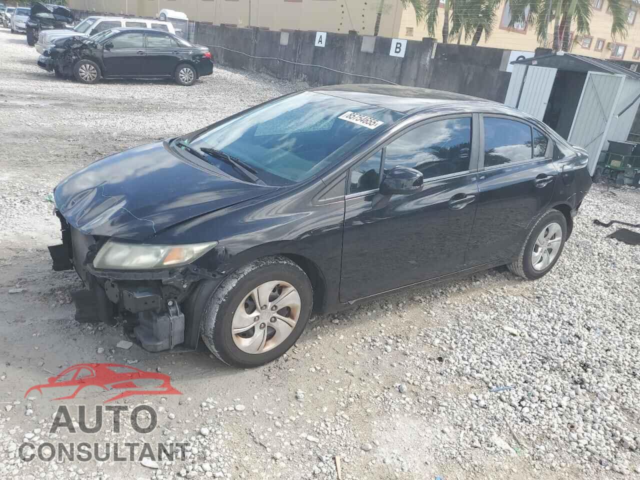 HONDA CIVIC 2013 - 19XFB2F56DE052264