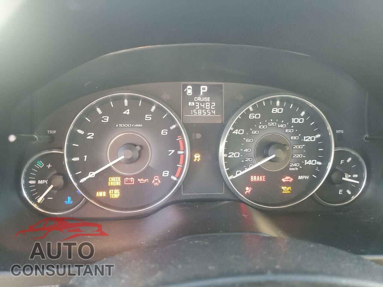 SUBARU OUTBACK 2011 - 4S4BRBFC2B3315469