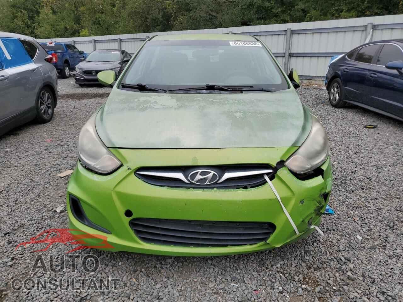 HYUNDAI ACCENT 2012 - KMHCT5AE7CU031833