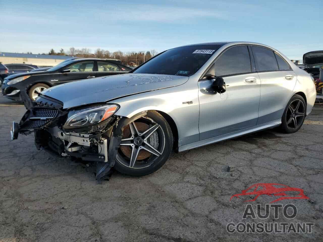 MERCEDES-BENZ C-CLASS 2018 - 55SWF6EB4JU256570