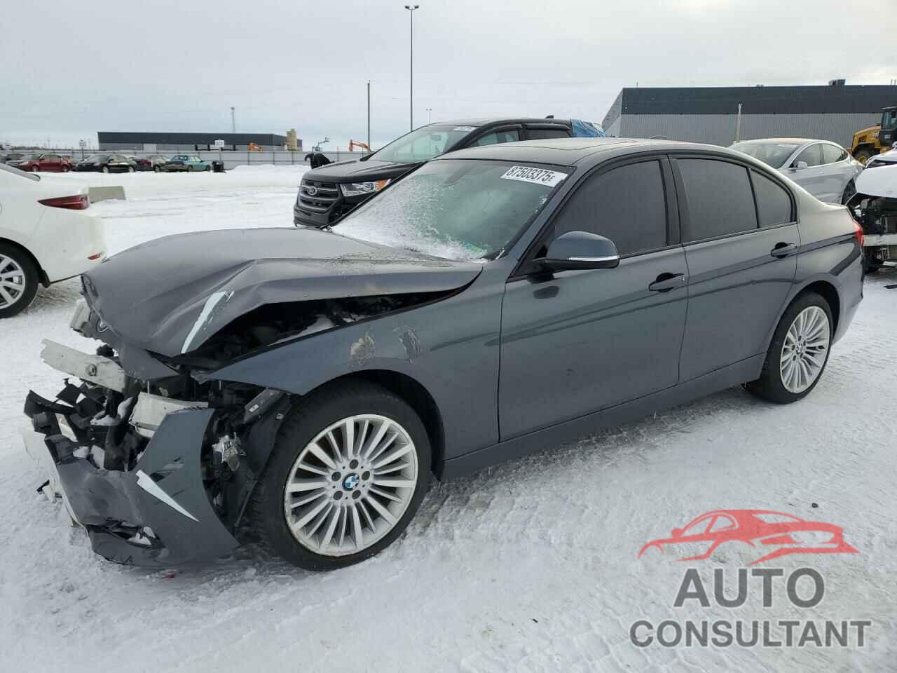 BMW 3 SERIES 2014 - WBA3C3C58EP661977