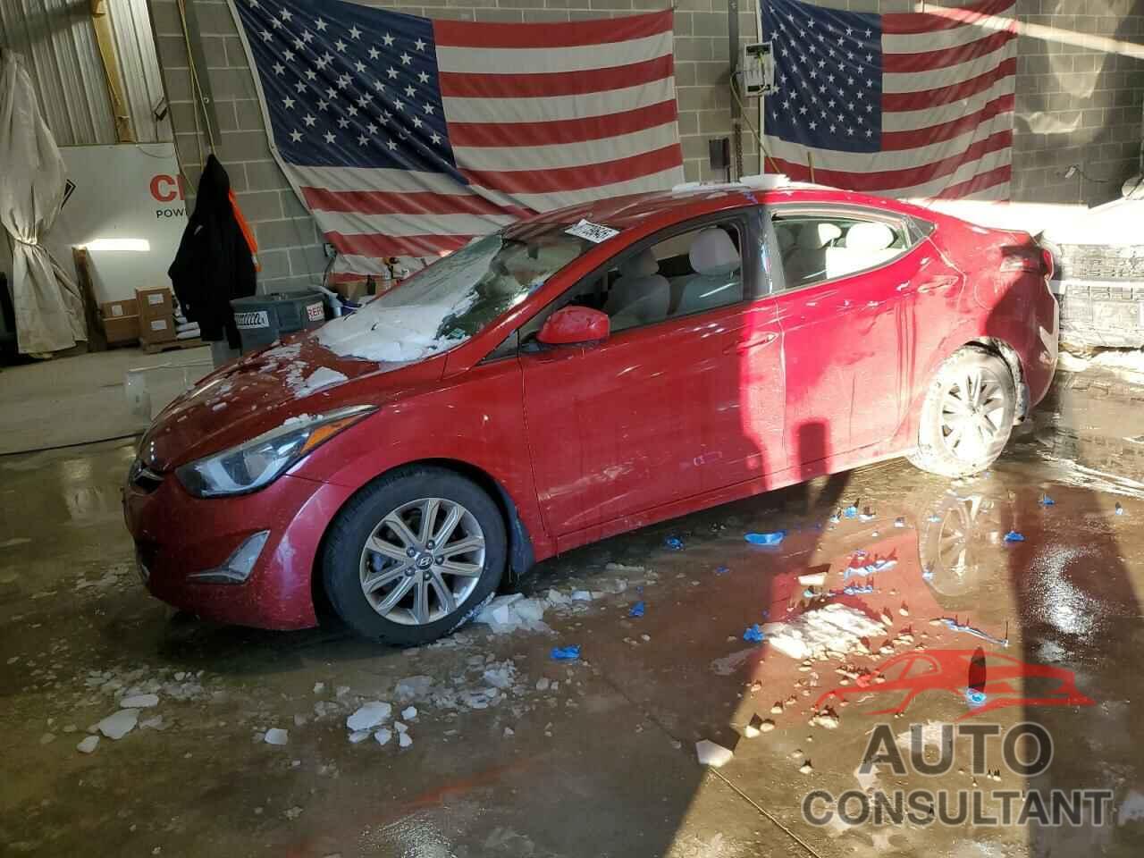 HYUNDAI ELANTRA 2014 - KMHDH4AE3EU180761