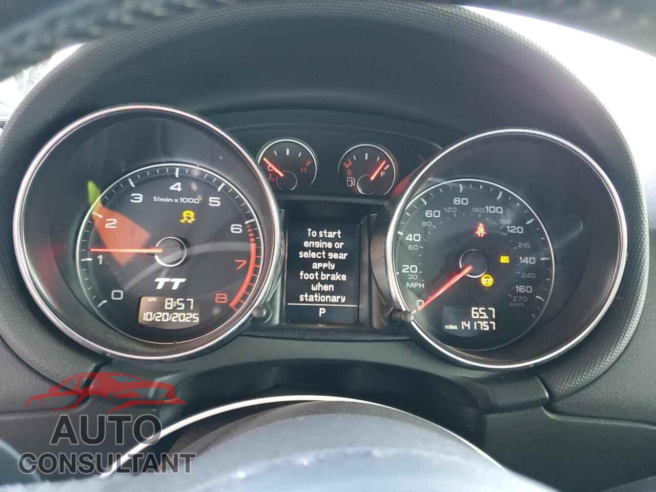 AUDI TT 2012 - TRUBFAFK8C1011595