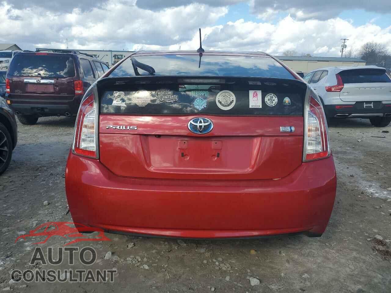 TOYOTA PRIUS 2012 - JTDKN3DU0C1522490