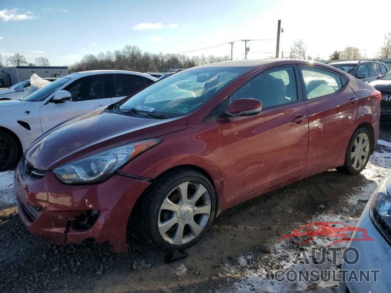 HYUNDAI ELANTRA 2013 - KMHDH4AE7DU518077