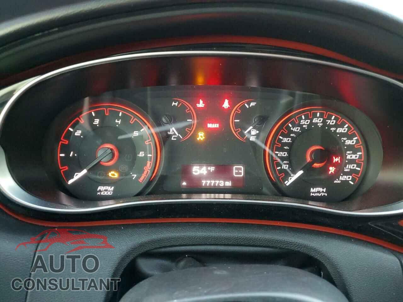 DODGE DART 2016 - 1C3CDFAA9GD736700