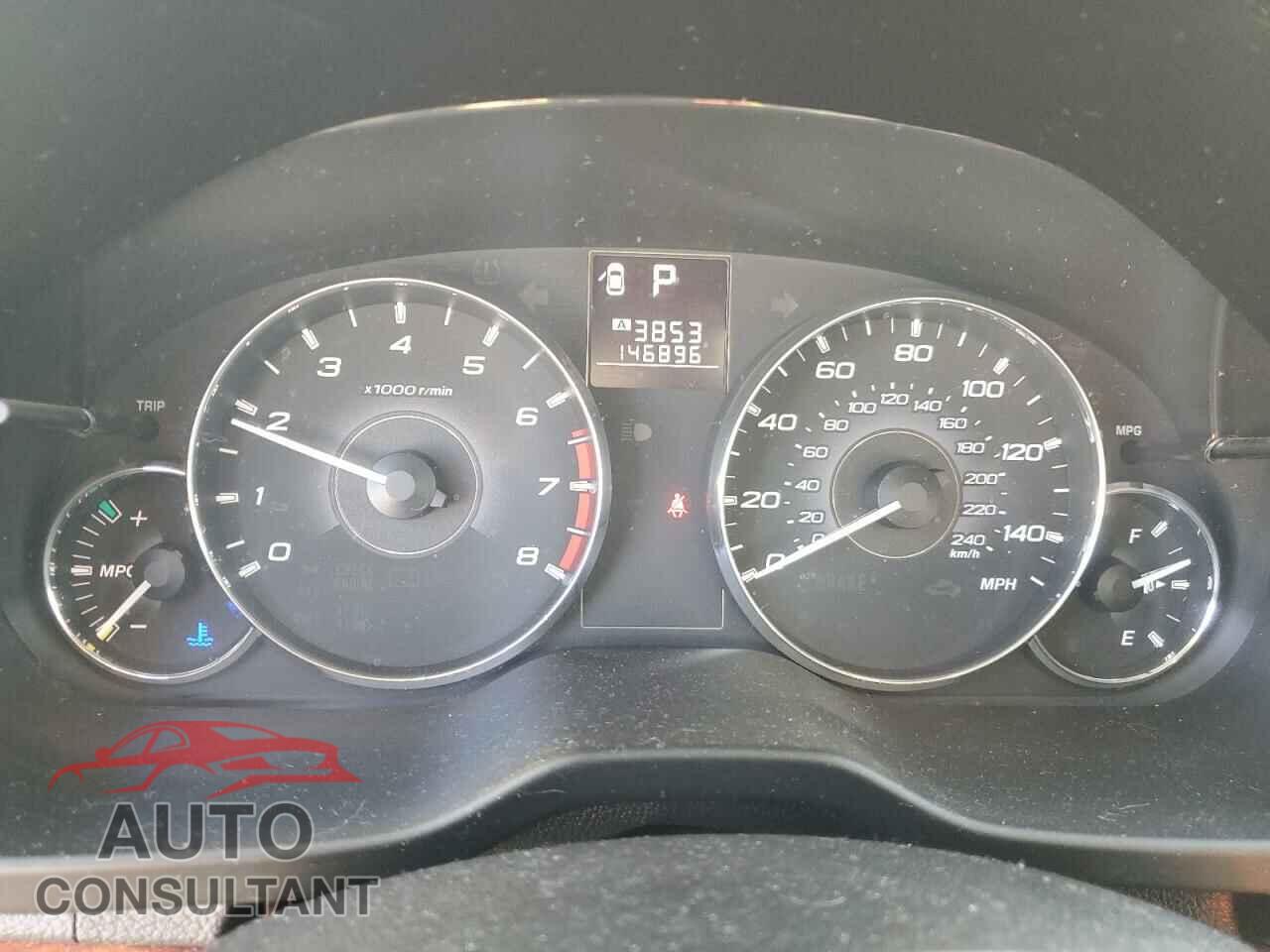 SUBARU OUTBACK 2012 - 4S4BRBKCXC3277755