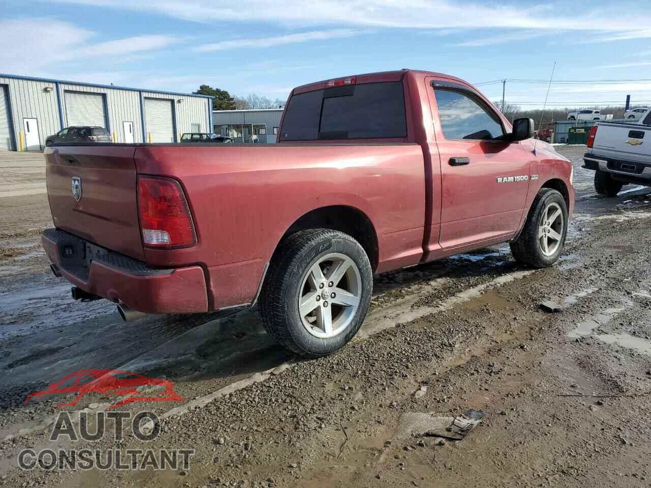 DODGE RAM 1500 2012 - 3C6JD6AT0CG156891