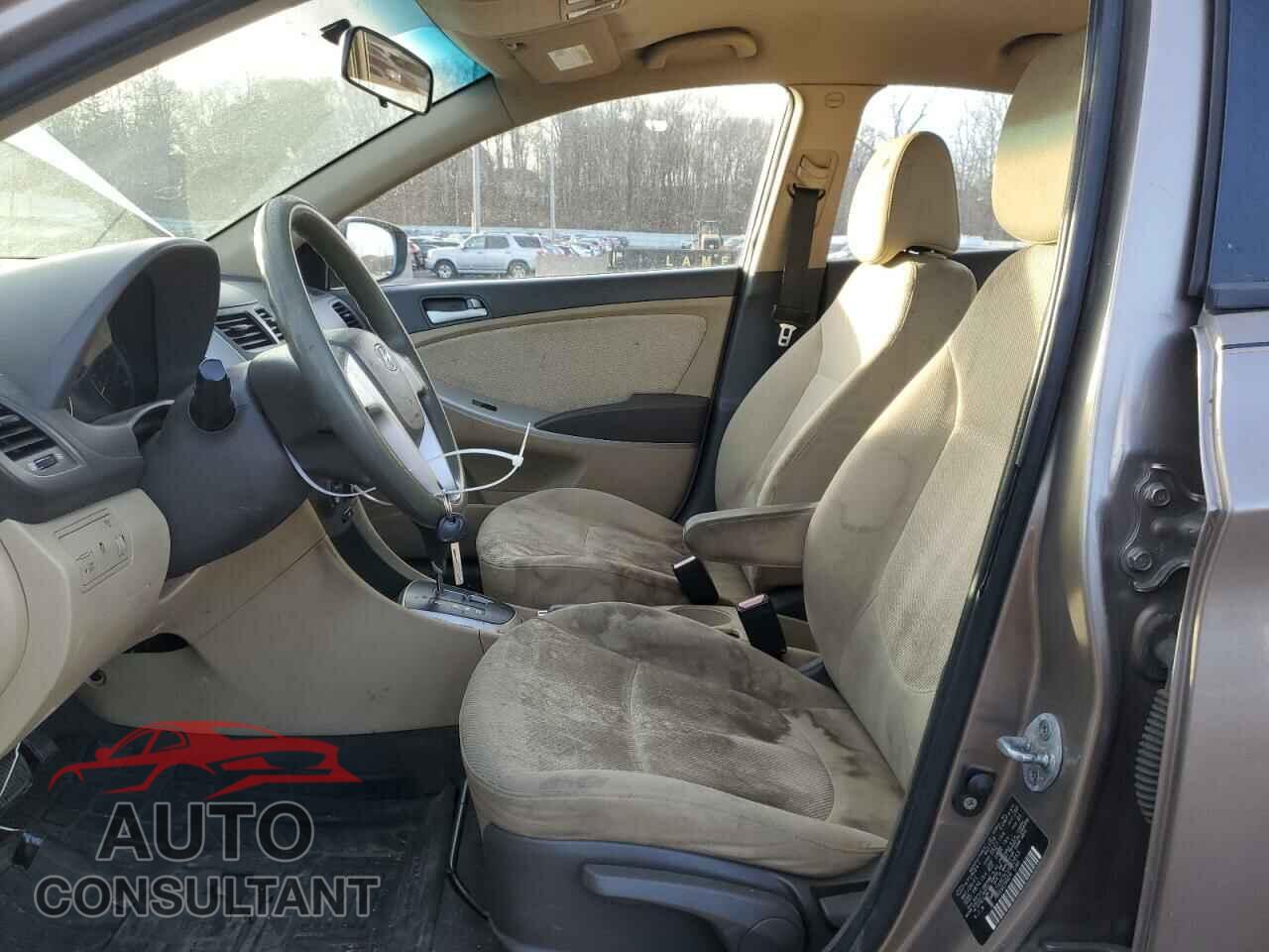 HYUNDAI ACCENT 2012 - KMHCT4AE5CU052853