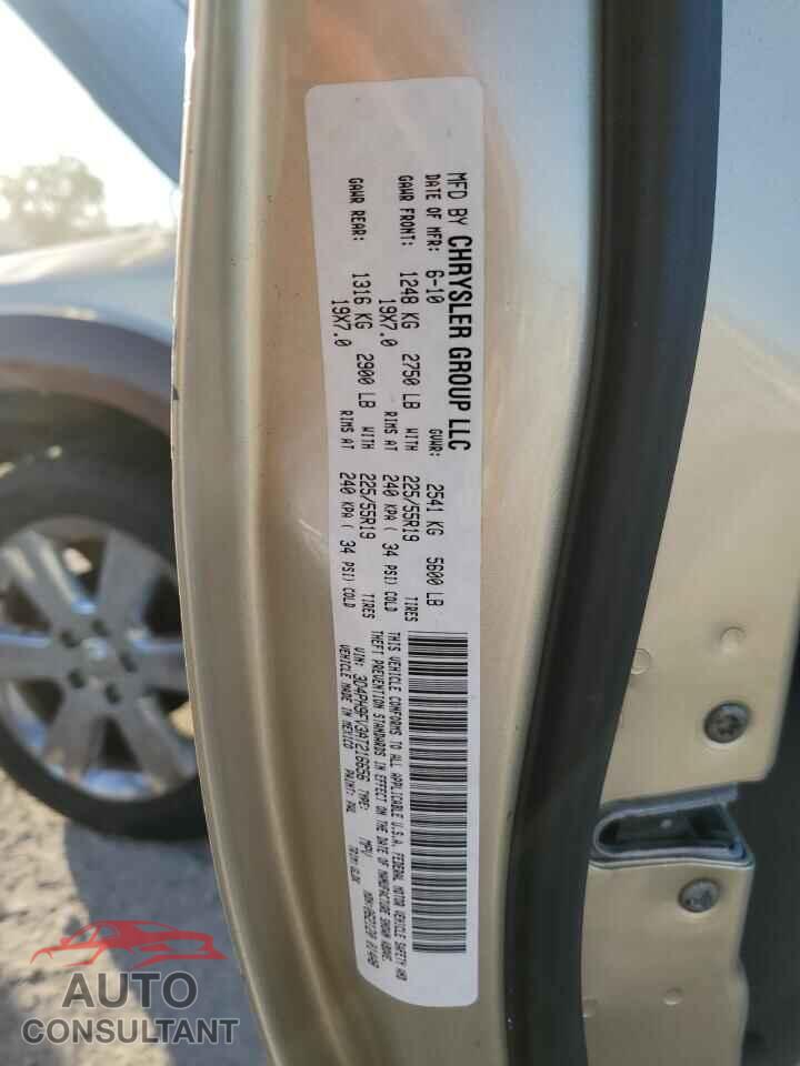DODGE JOURNEY 2010 - 3D4PH9FV3AT216656