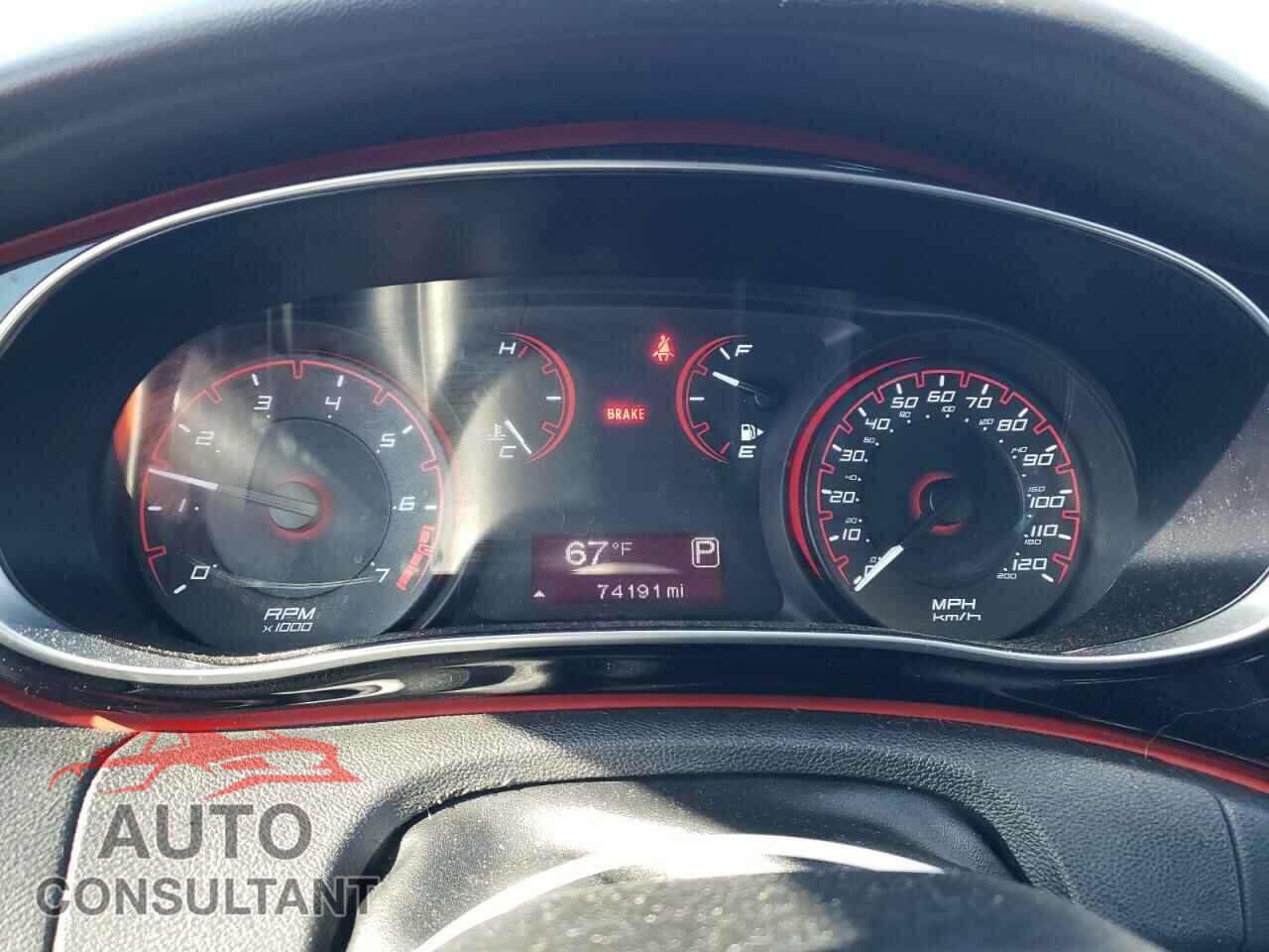 DODGE DART 2015 - 1C3CDFBB7FD405992