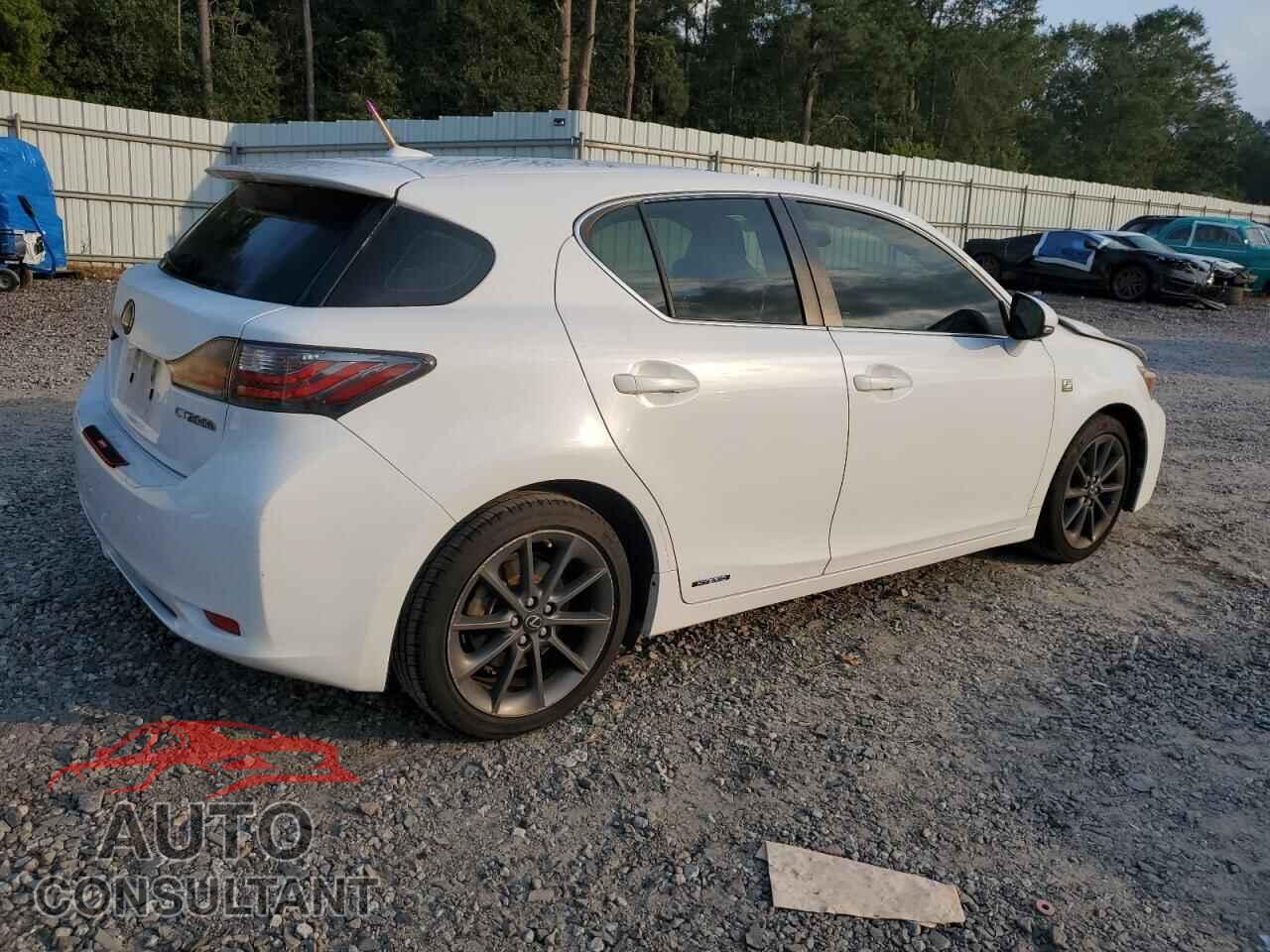 LEXUS CT 200 2013 - JTHKD5BH2D2134675