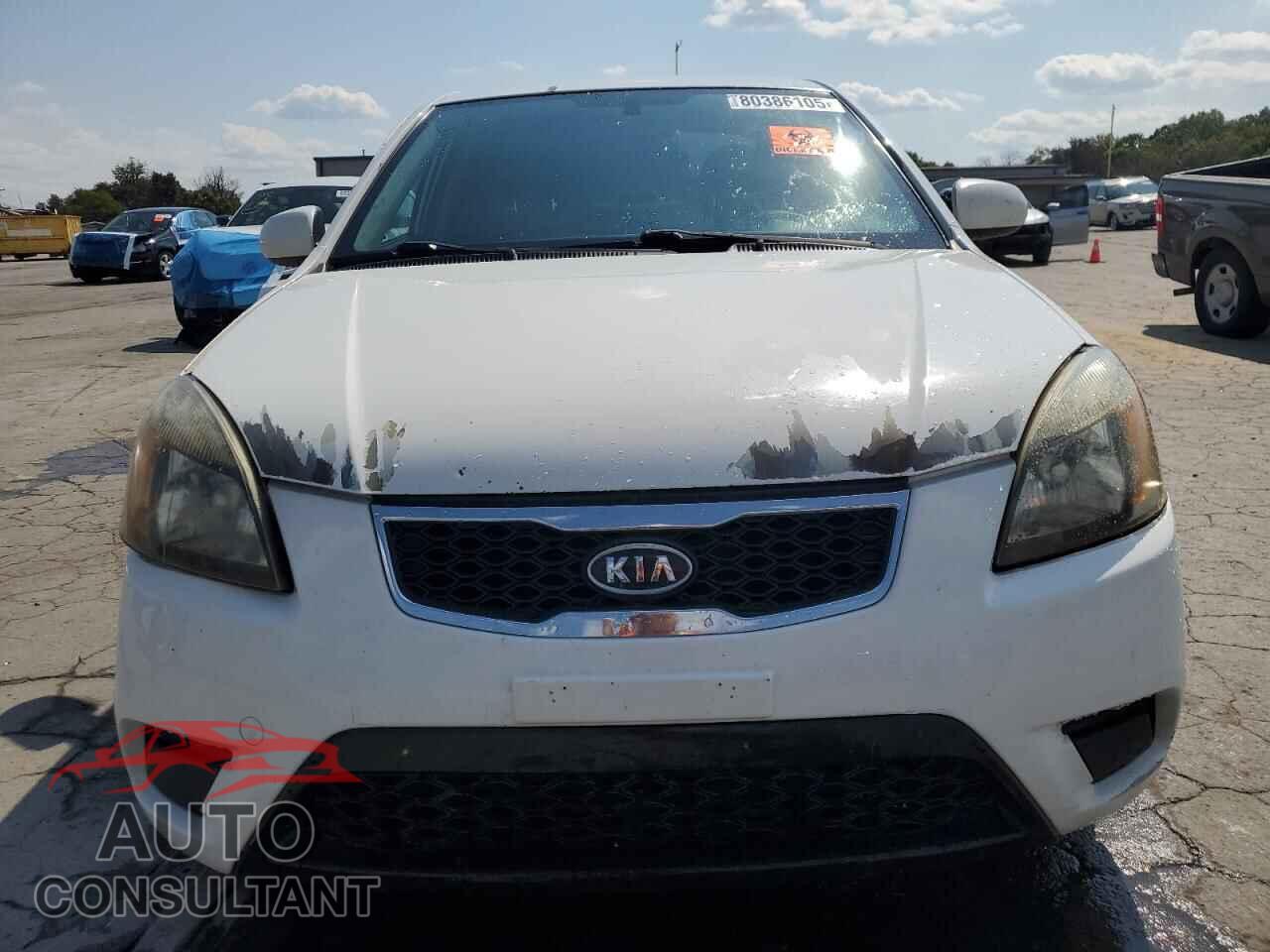 KIA RIO 2010 - KNADH4A35A6680550