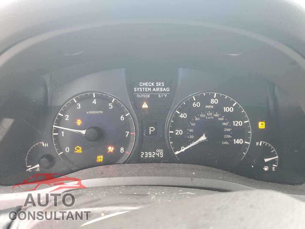 LEXUS RX350 2011 - 2T2BK1BA8BC080568