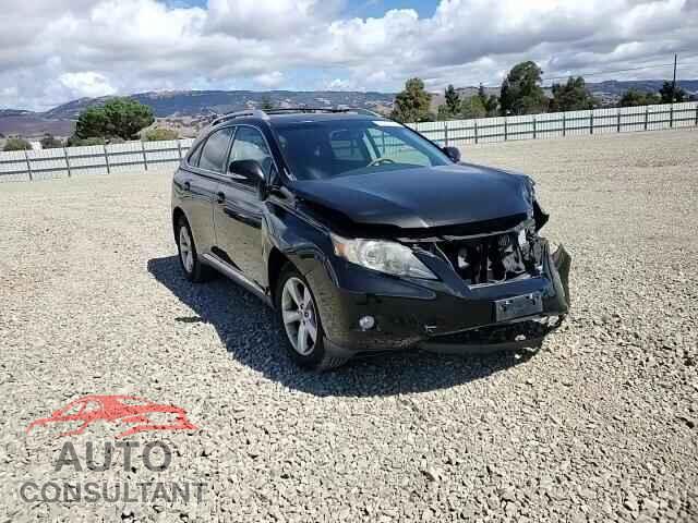 LEXUS RX350 2011 - 2T2BK1BA9BC085374