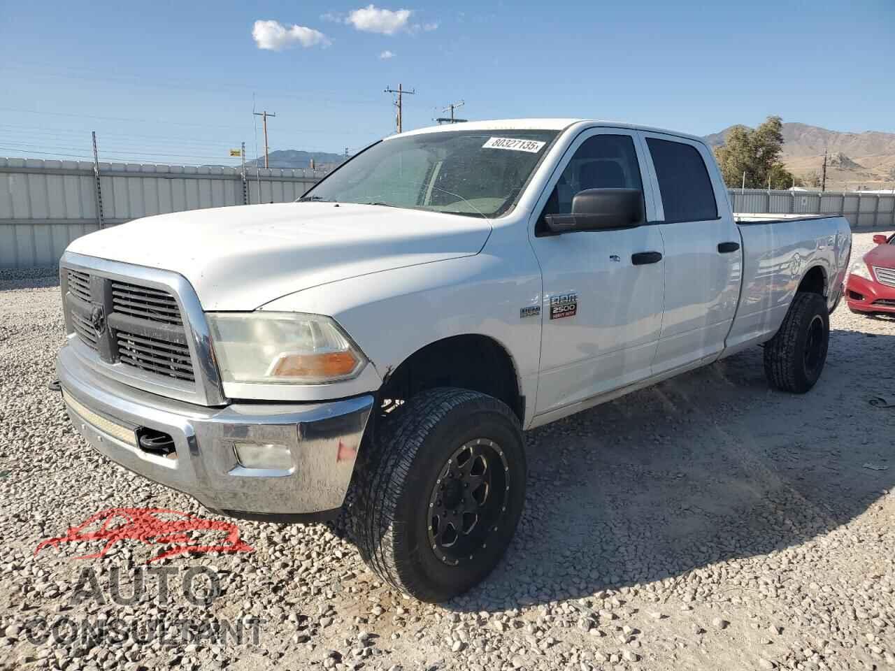 DODGE RAM 2500 2012 - 3C6TD5HT7CG125159