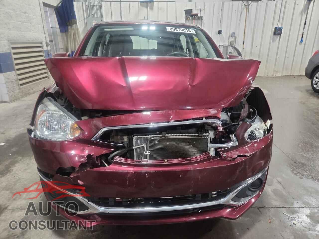 MITSUBISHI MIRAGE 2017 - ML32A3HJ2HH014177