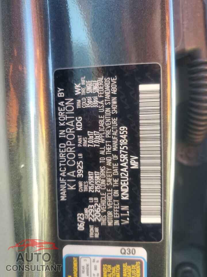 KIA SELTOS 2024 - KNDEU2AA5R7518459