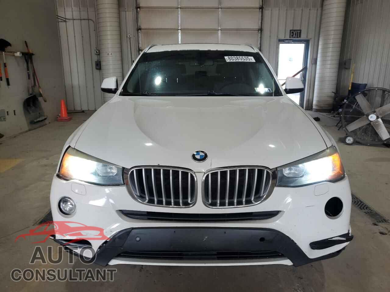 BMW X3 2015 - 5UXWX9C55F0D50929