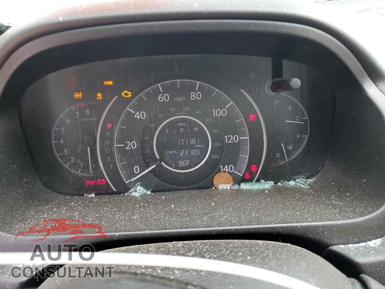HONDA CRV 2012 - 5J6RM4H39CL054850